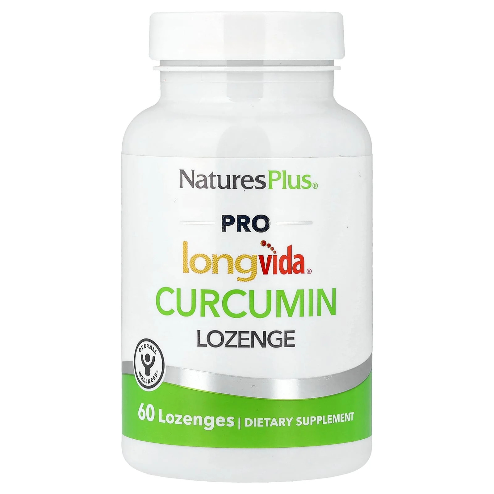 2 X NaturesPlus, PRO longvida� Curcumin Lozenge, 60 Lozenges (250 mg per Lozeng