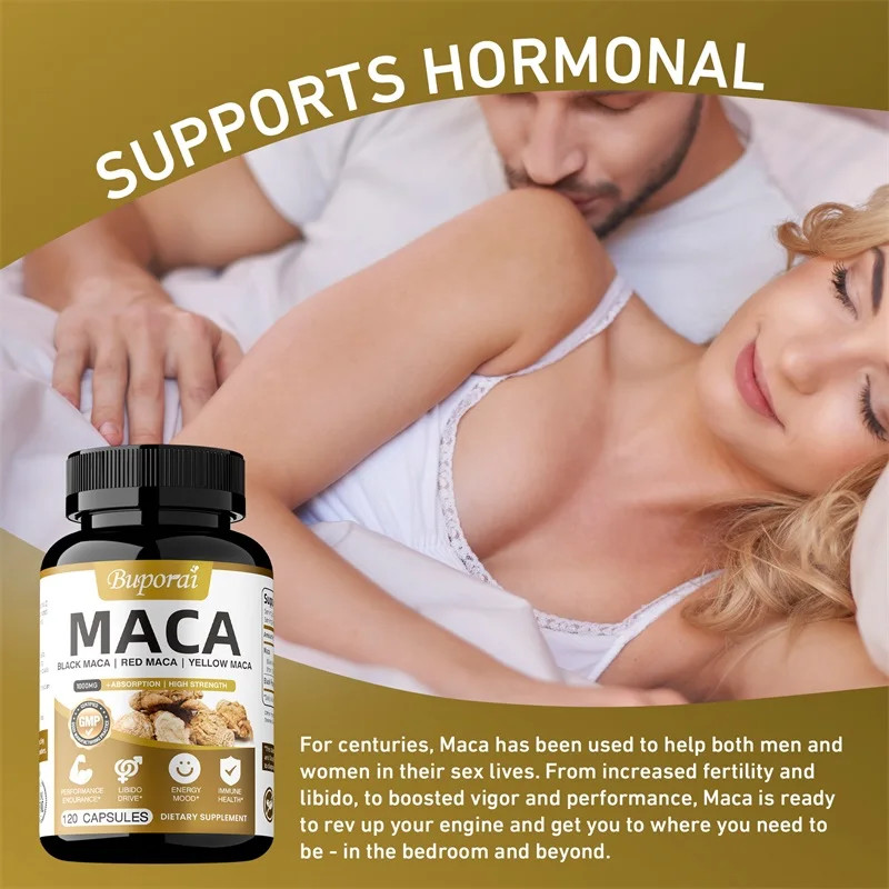 Maca 240pcs – Hormone Balance, Improves Sexual Performance, Energy Boost