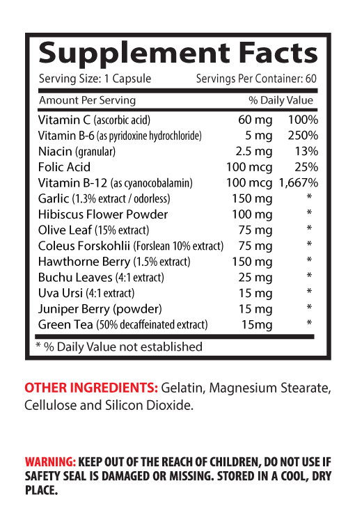 Blood Pressure Support – Cardiovascular Health – Healthy Blood Pressure 2B