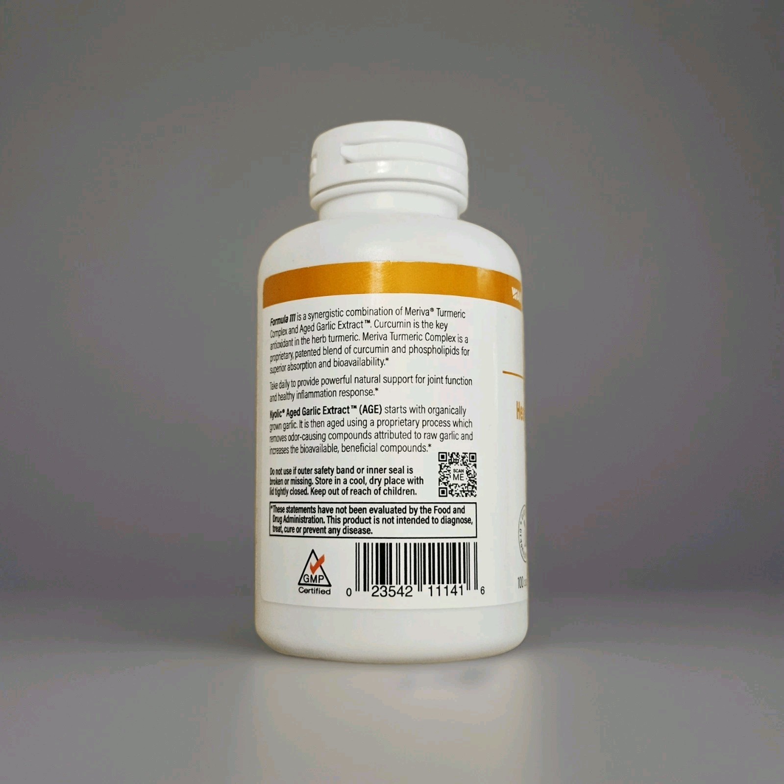 Kyolic – Healthy Inflammation Response – Curumin – 100 Capsules – Exp. 05/2028