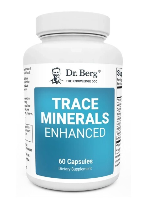 Trace Minerals Enhanced Complex, 2 PACK, 60 Capsules, 70+ Trace Minerals + Zinc