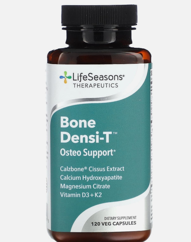 LIFE SEASONS BONE DENSI-T OSTEO SUPPORT. 120 CAPSULES Exp 11/2028