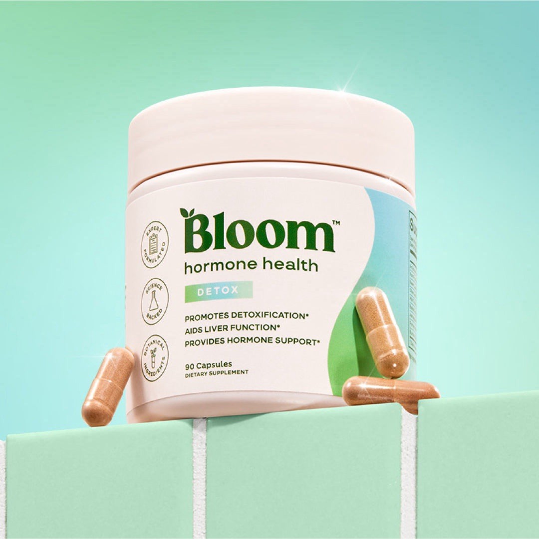 Bloom Nutrition Hormone Health Detox 90 Capsules Exp 2027 New Sealed Supplement