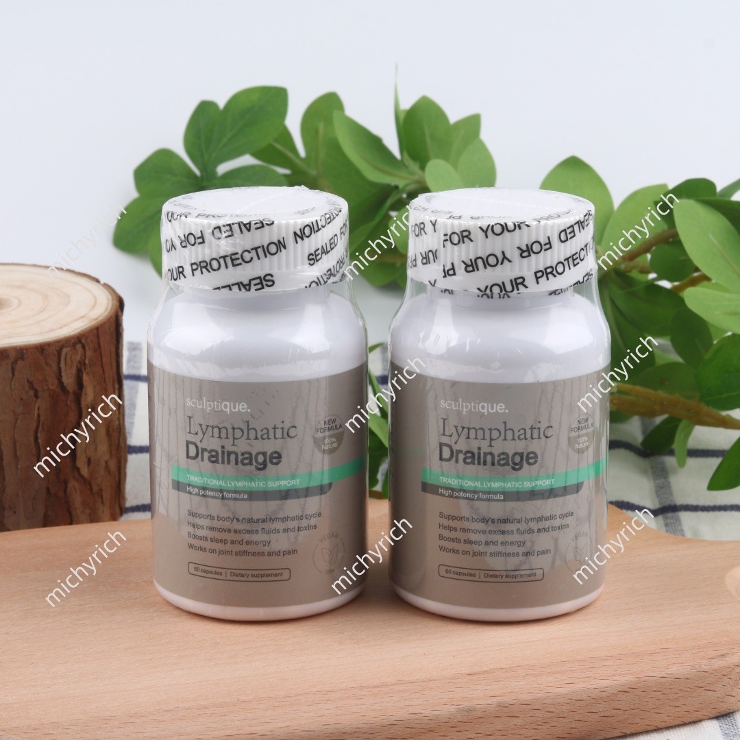 1-3pack Sculptique Lymphatic Drainage Capsules,New Maximum Potency Formula