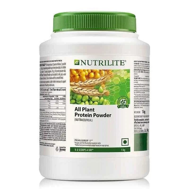 All Plant Protein Amway Nutrilite Powder 1 Kg With Long Expiry & Free Shipping