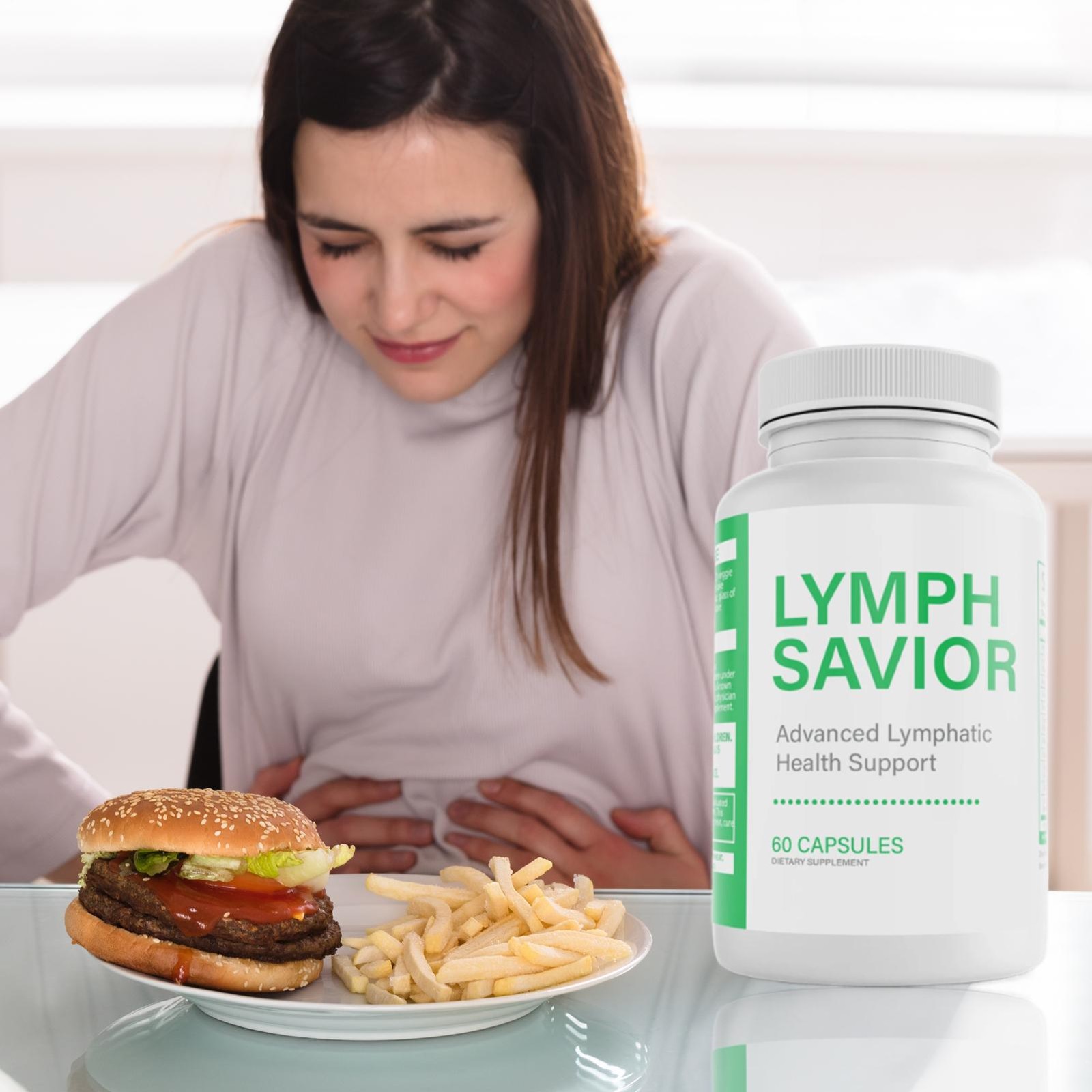 Lymph Savior innovative Lymphatic Health Support Dietary Supplement 60 Capsules