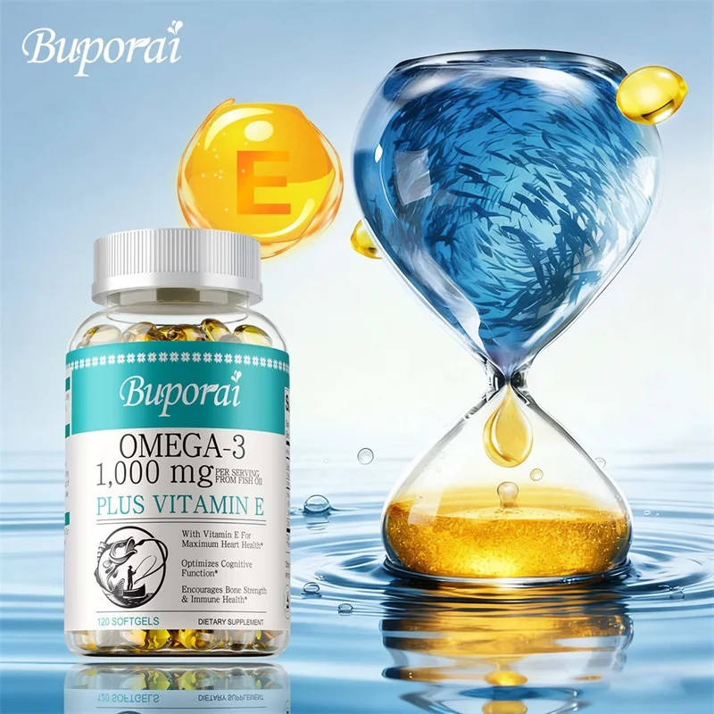 Omega 3 120pcs – Eye Health, Helps Brain Development and Cardiovascular Health
