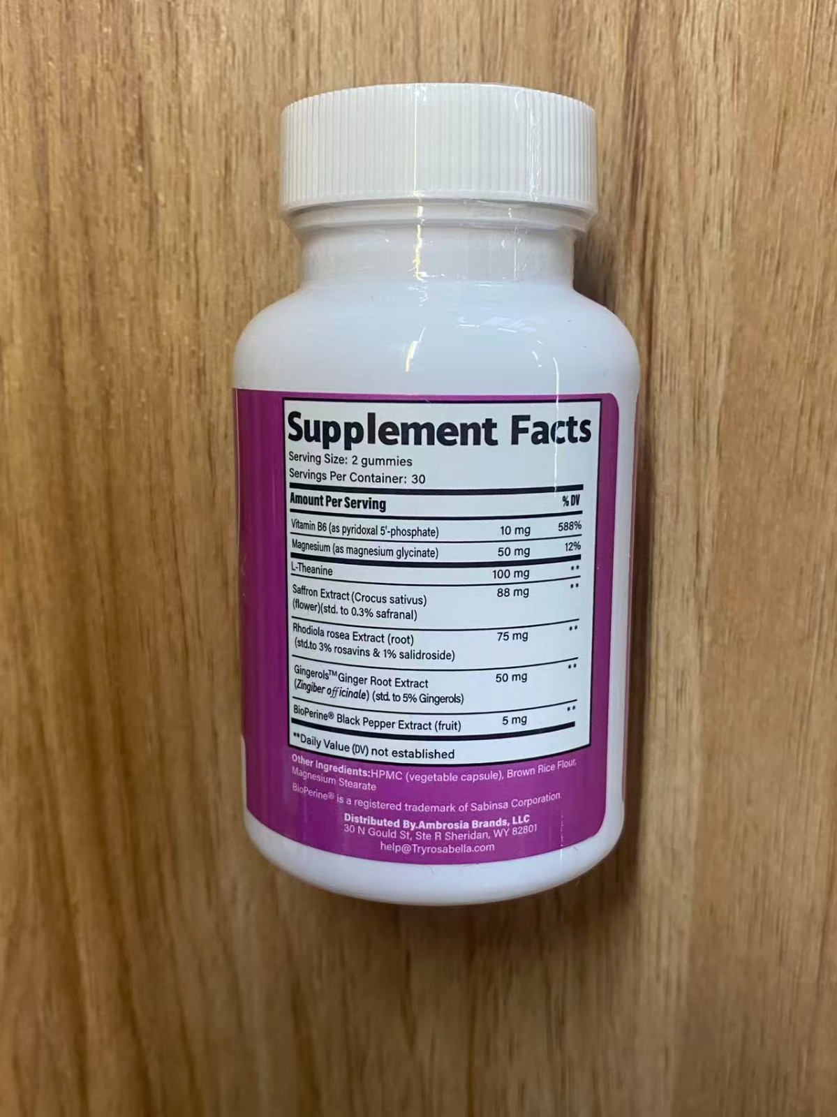 Rosabella [88mg] Supplement Saffron for Mental Clarity, Digestion, Positive Mood