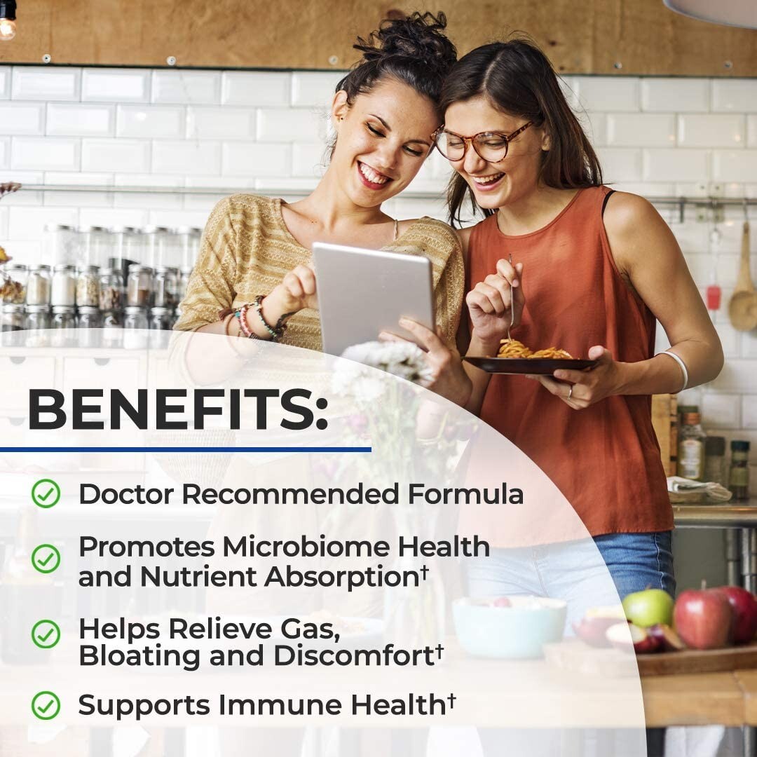 BioSchwartz Probiotic 65 Billion CFU Reduce Bloating & Support Digestion, 30 ct