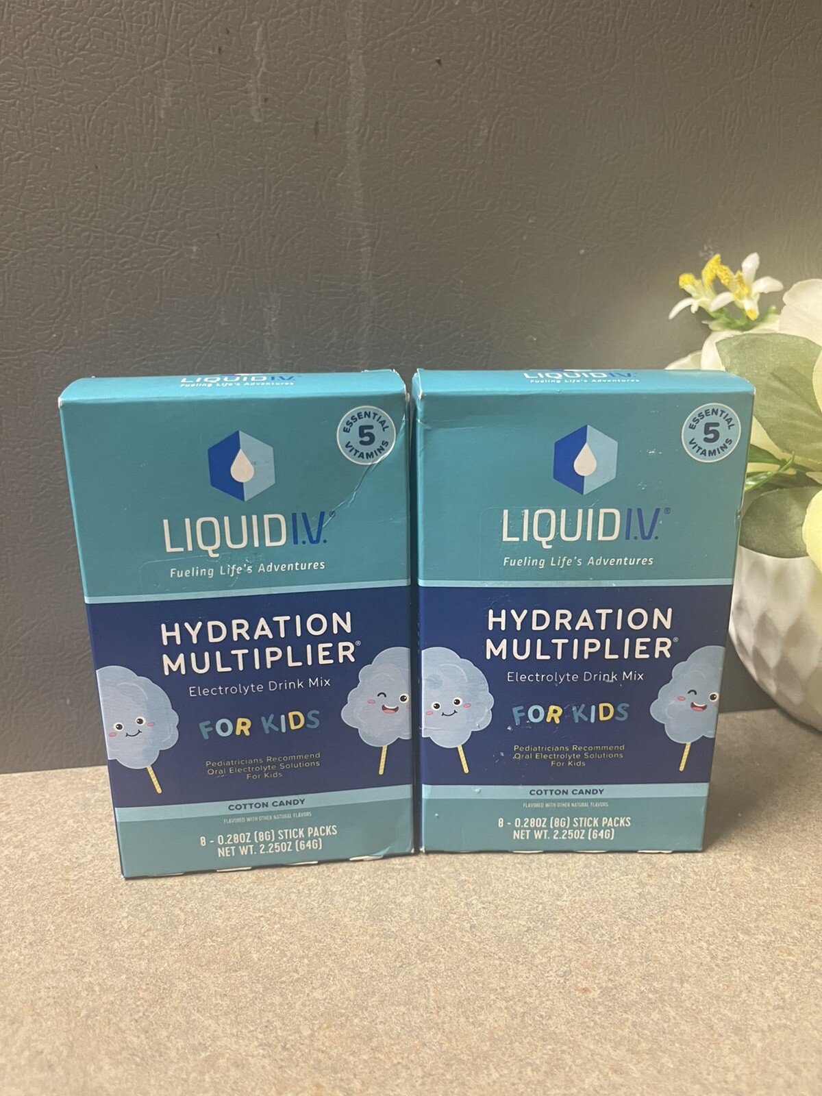 Liquid IV Hydration Multiplier Electrolyte Drink Mix – Cotton Candy Ex:06/2025