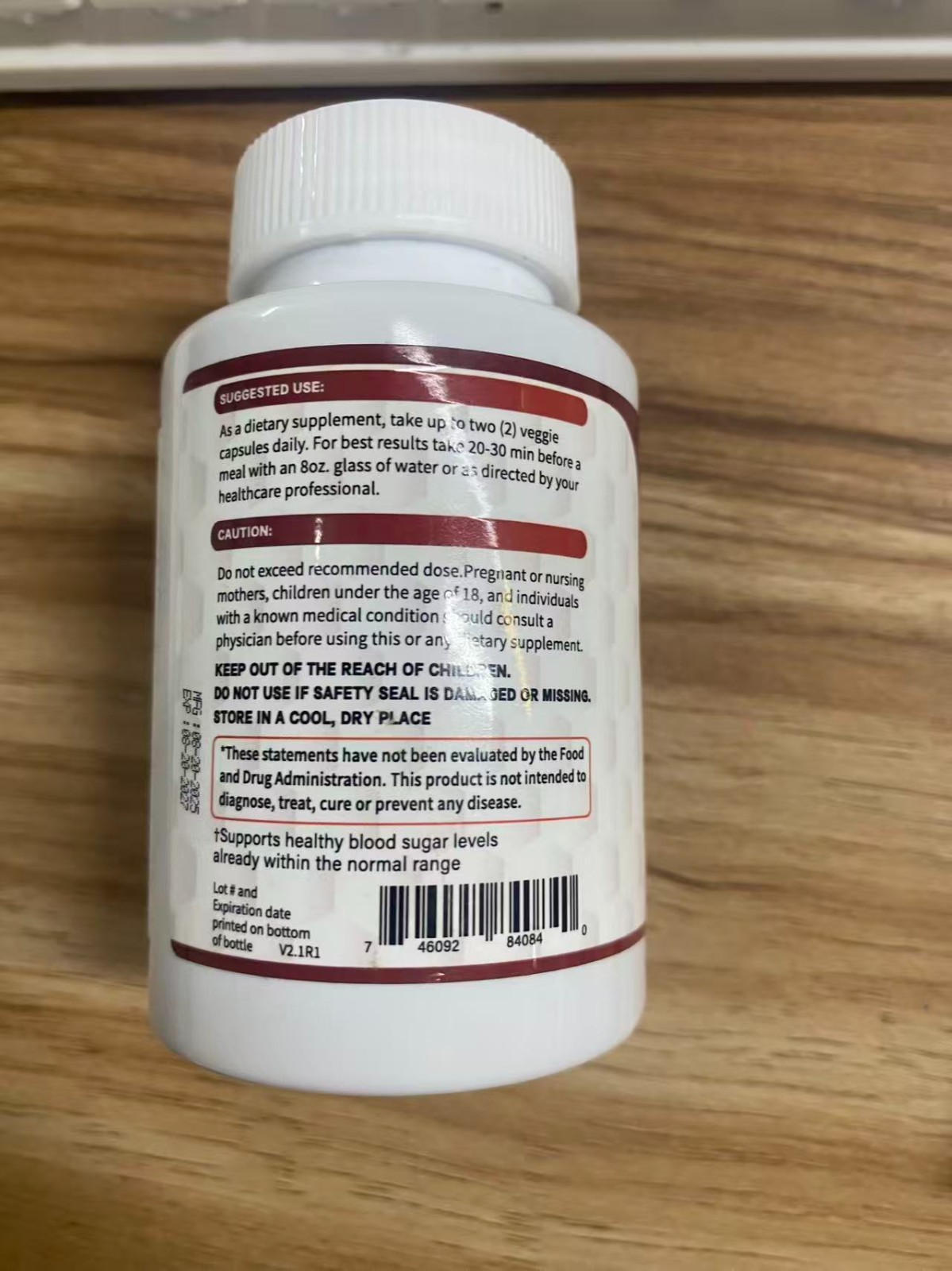 Blood Toplux Sugar Complex 2 Pack 120 Caps Cinnamon Chromium Aid