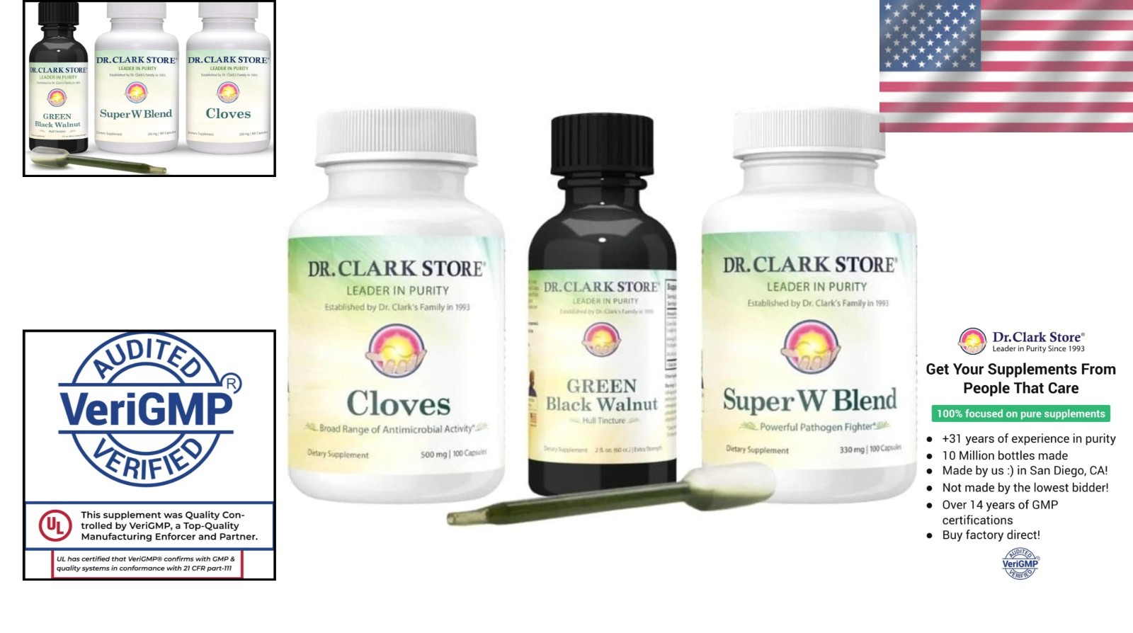 Intestine Support & Cleanse Kit with Green Tincture for Optimal Digestive Health