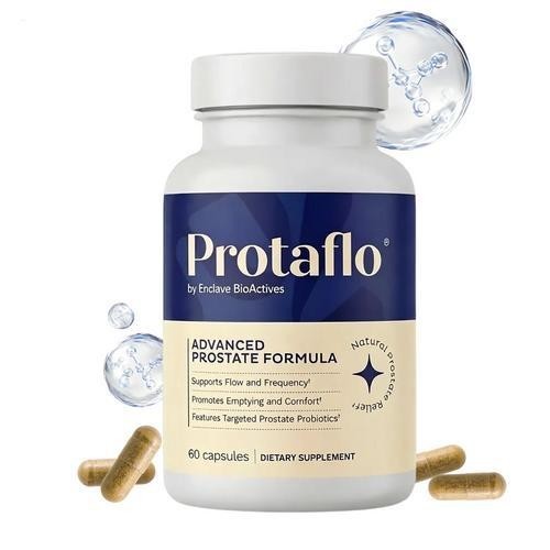 3x Enclave BioActives Protaflo Prostate Formula 60 Capsules D3 Zinc Supplements
