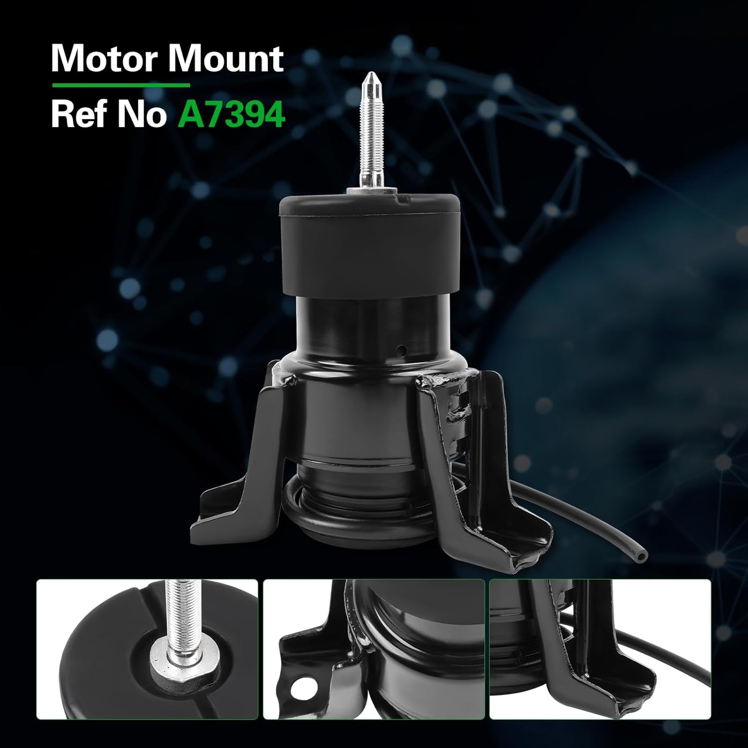 Engine Motor and Transmission Mount Kit Compatible with 2009-2014 Murano 3.5L…