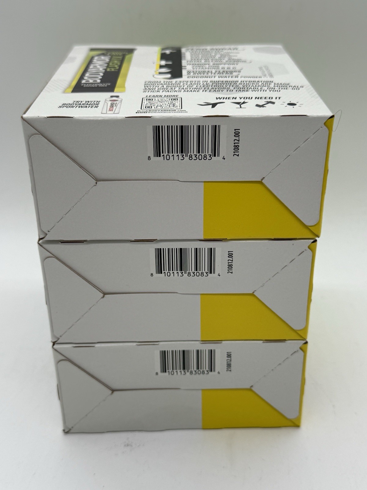 Case of 90 BODYARMOR Flash IV Electrolyte Lemon Lime Zero Sugar Mix BBD 01/2025