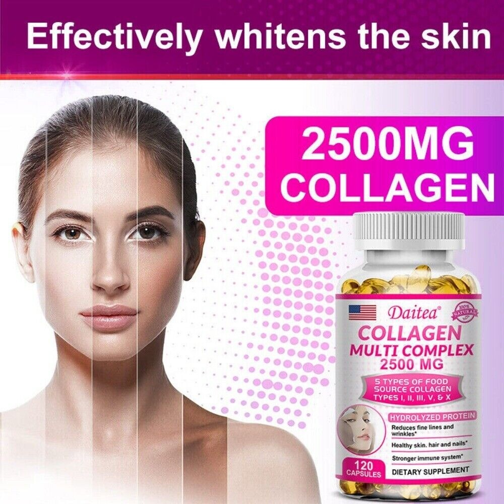 Collagen Multicomplex Supports wholesome Joints Bones And Cartilage 120 Capsule
