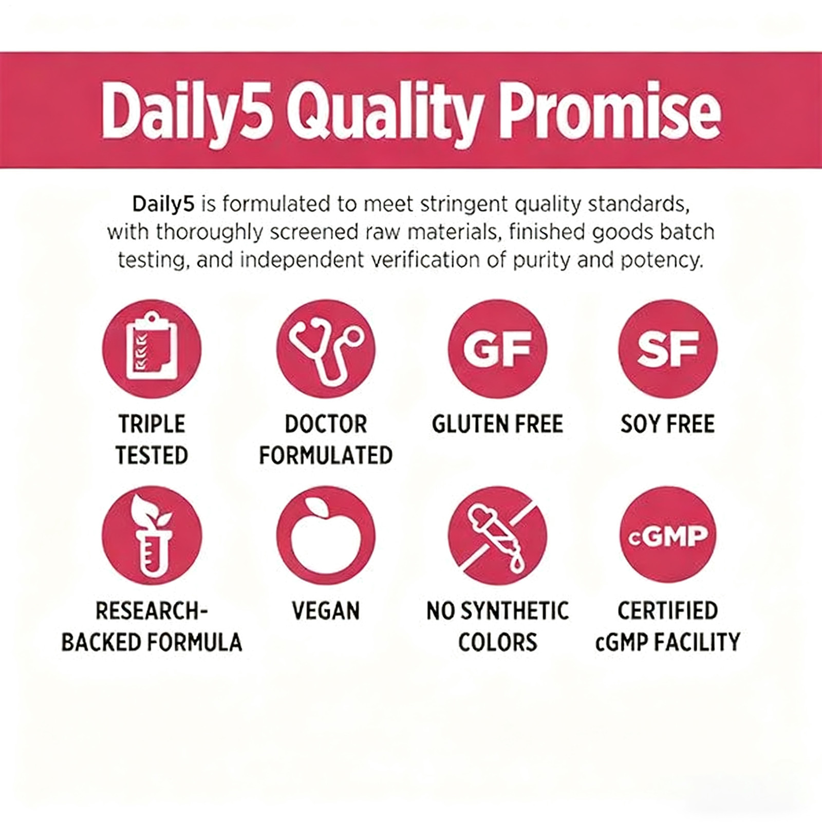 Multivitami Daily5 90 Vegan Capsules-
