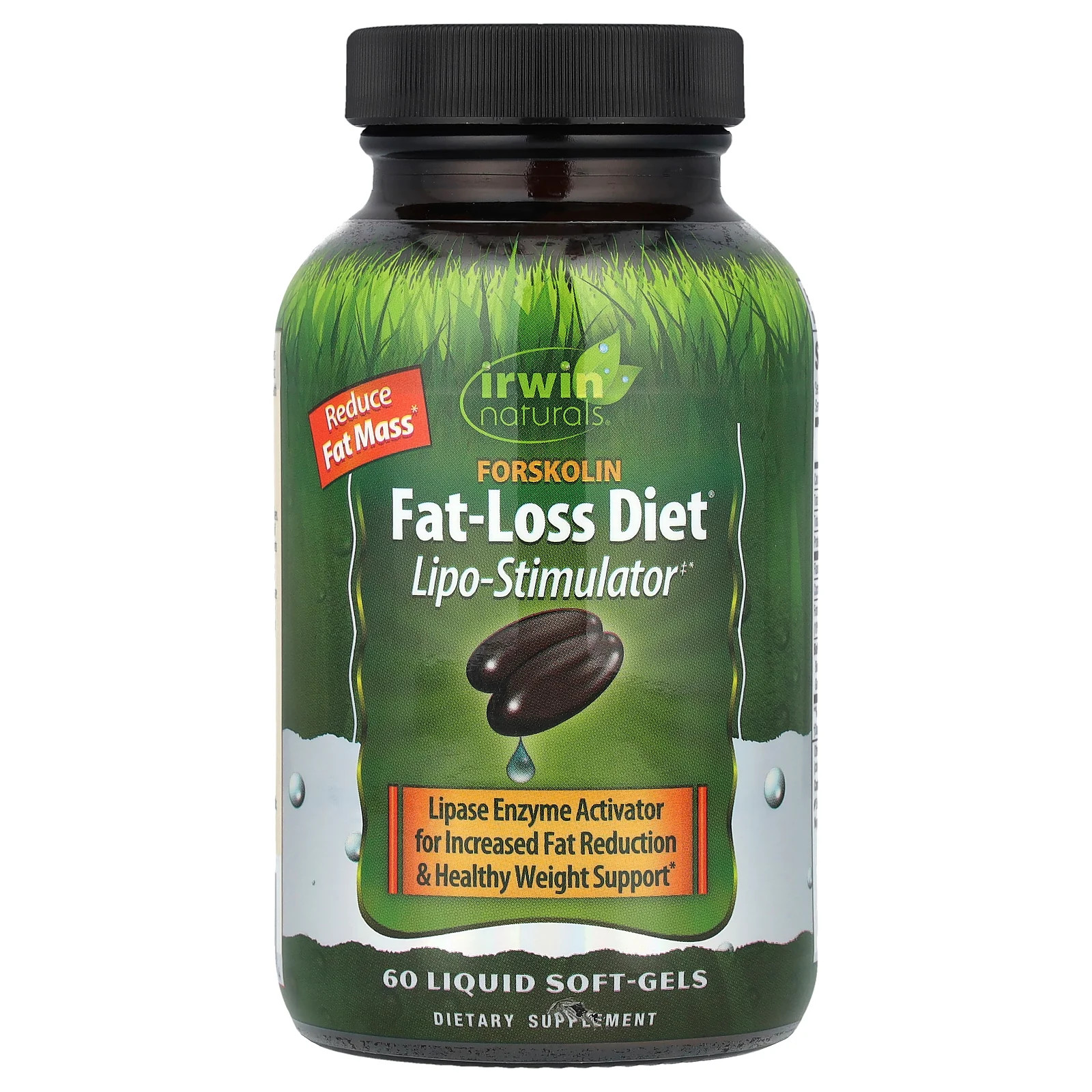 2 X Irwin Naturals, Forskolin Fat-Loss Diet�, 60 Liquid Soft-Gels
