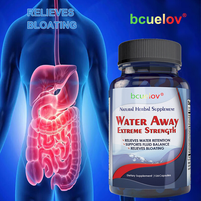 Diuretic Water Away Pills 225mg Weight Loss Blend Of Minerals Supplement 120Caps