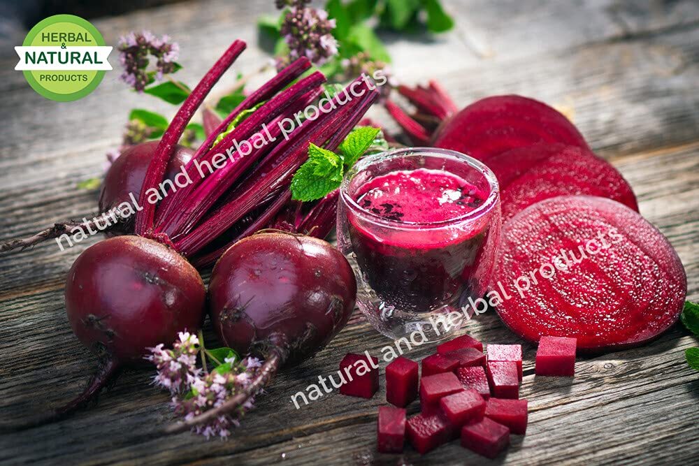 pack of 2 X Organic Beet Root Powder (Beta vulgaris) (100g)
