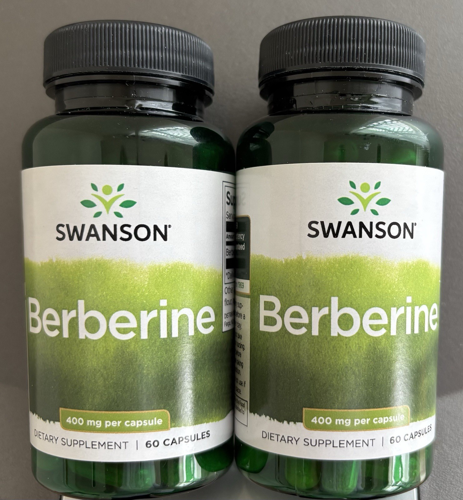 2 Bottles Available Swanson Berberine Medicinal herb/botanical – 60 Count each