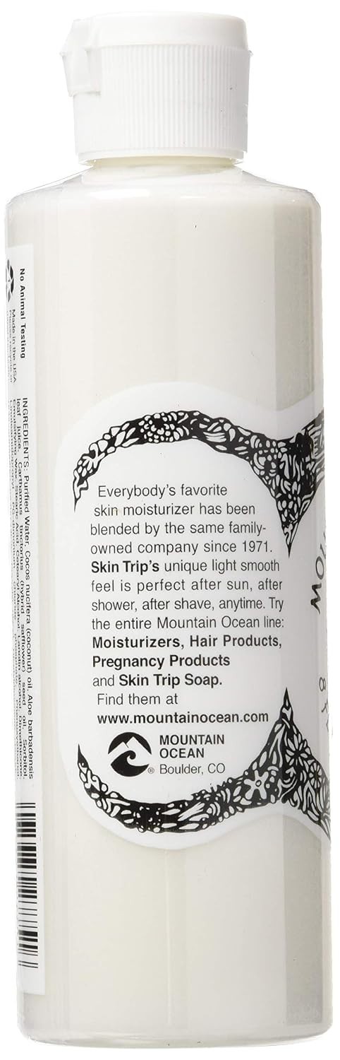 Mountain Ocean Moisturizer-Coconut Skin Trip 8 oz Cream