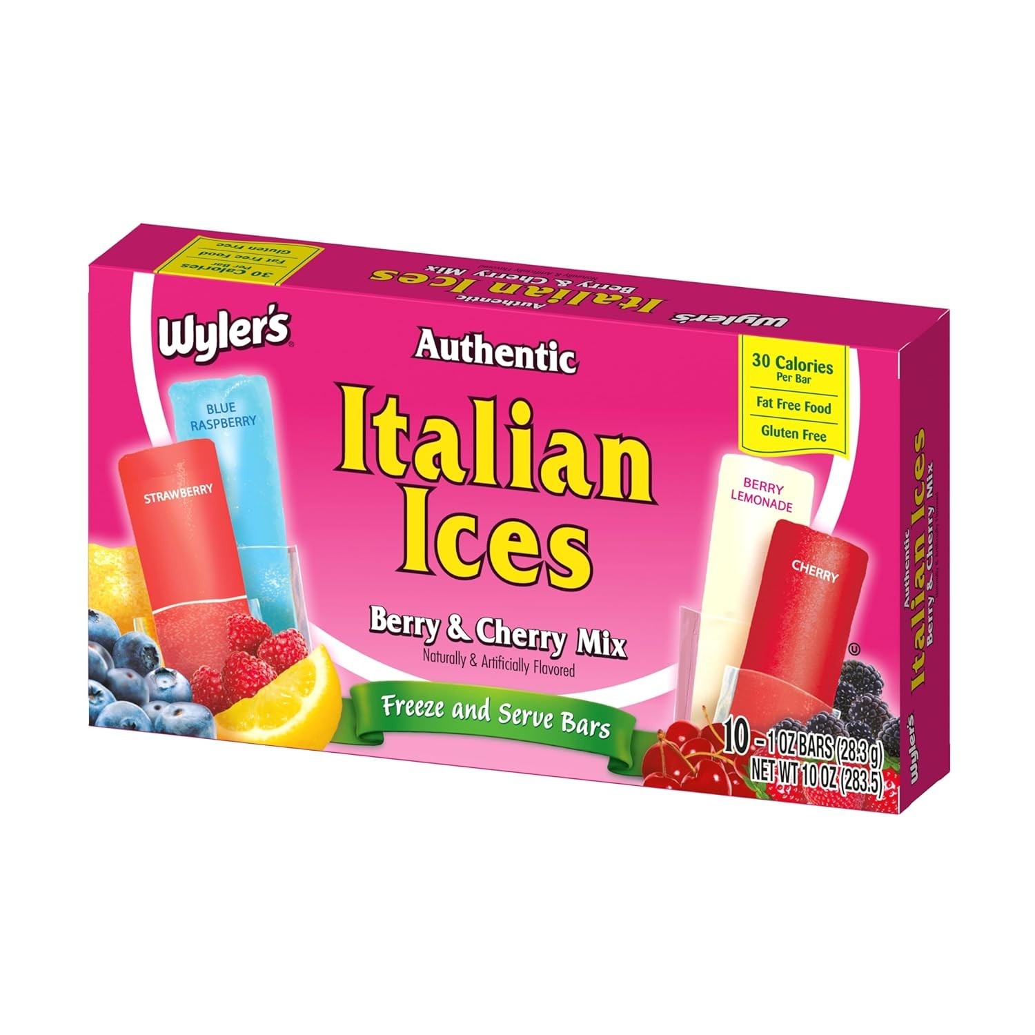 20 Refreshing Wyler’s Berry & Cherry Italian Ices – Perfect Summer Snack