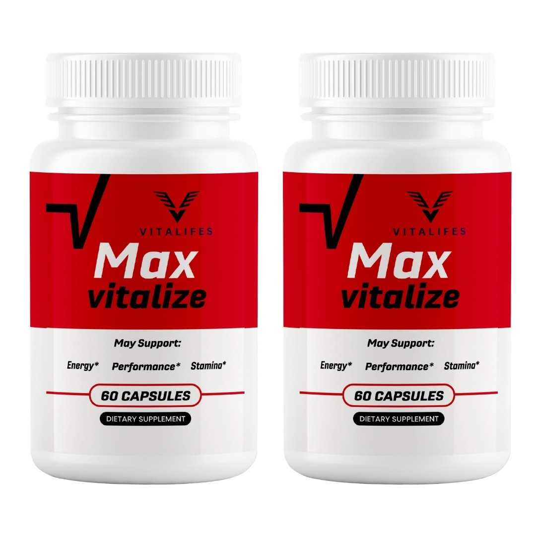 (2 Pack) Max Vitalize Advanced Male Support Supplement MaxVitalize 120 Capsules