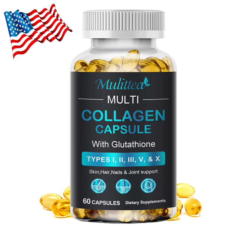 Collagen Vitamin Capsules For Skin,Hair,Nail Health Premium Collagen Supplement