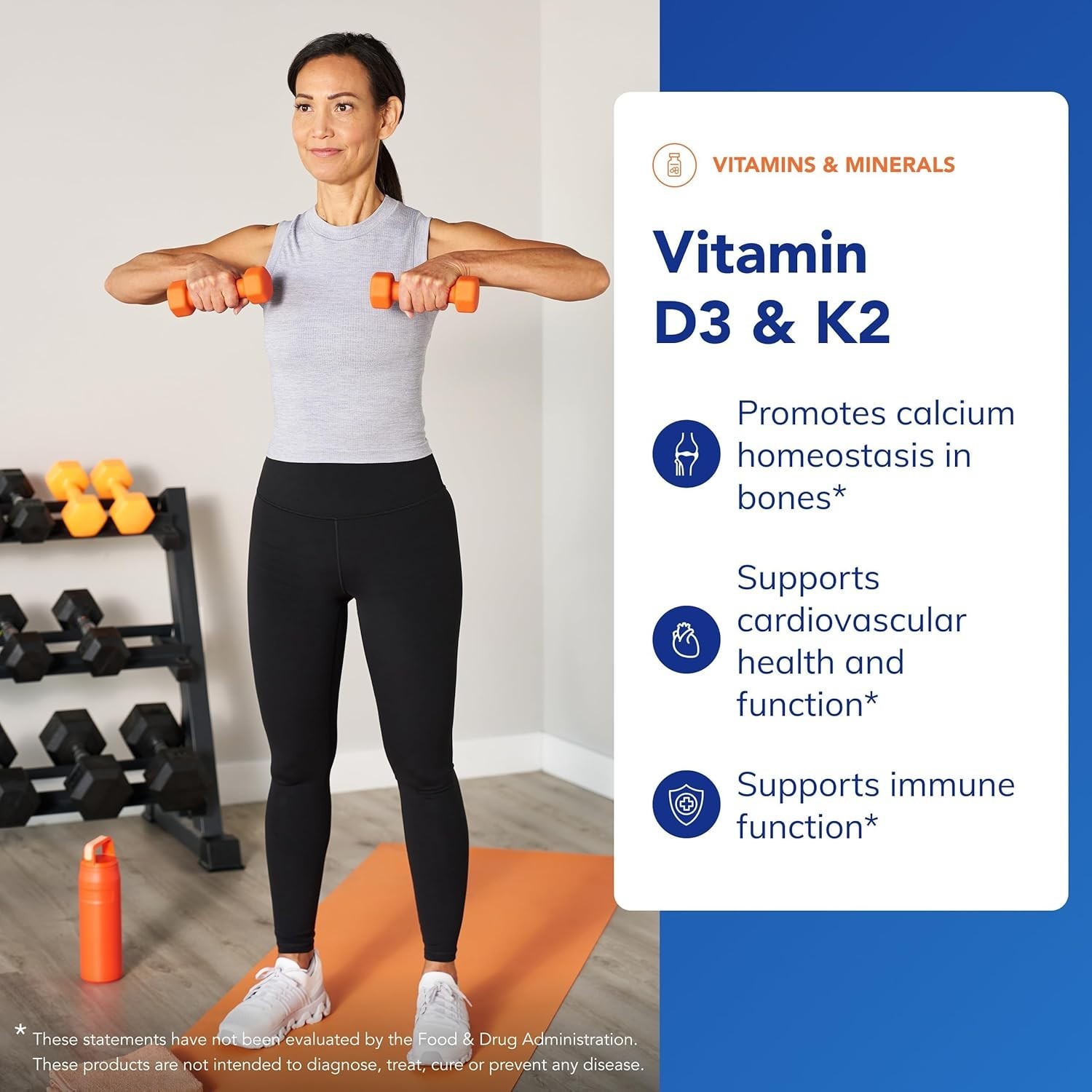 Pure Encapsulations Vitamin D3 & K2 – Bone & Vascular Health Support – Immune Fu