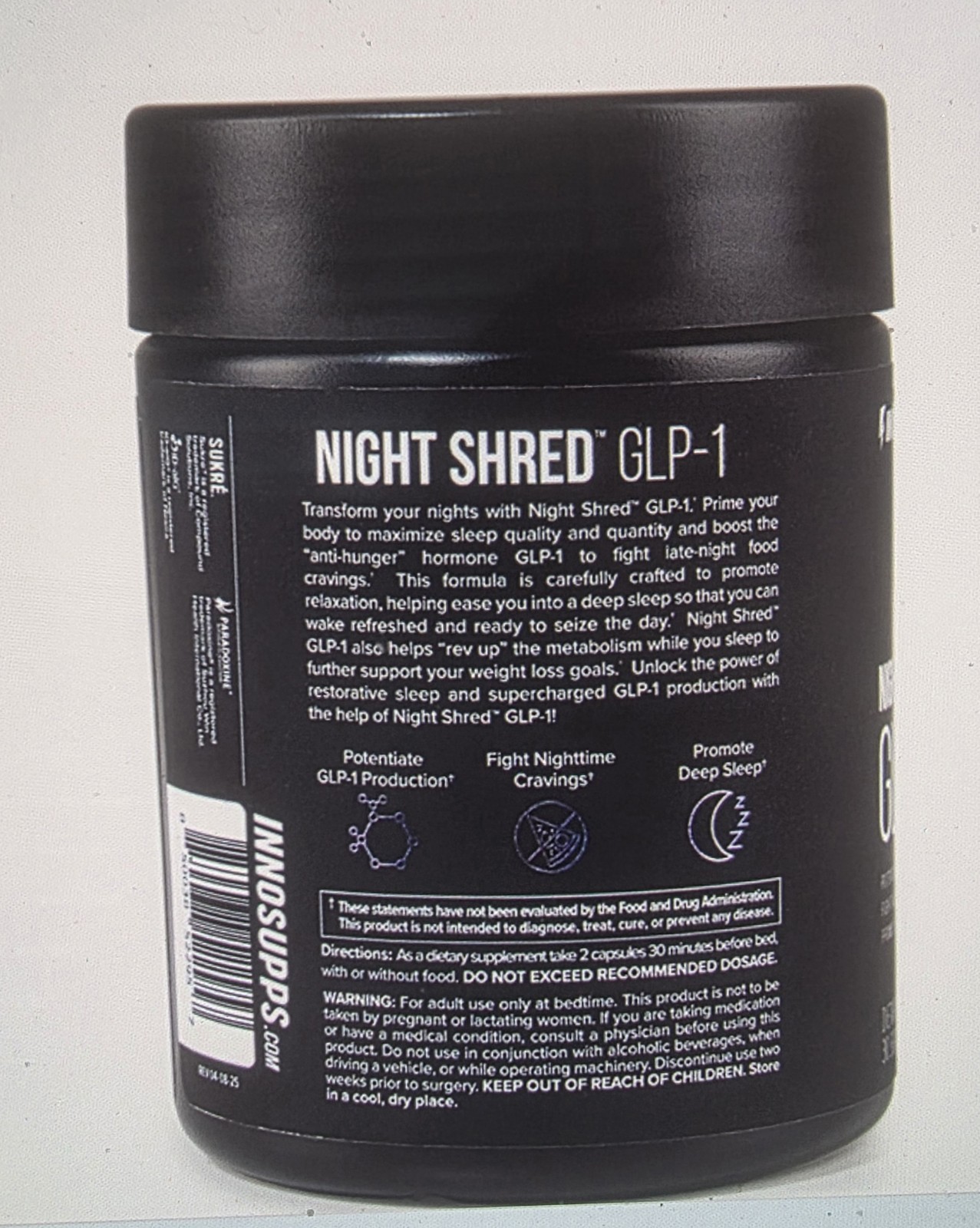 Night Shred- Night Time Fat Burner, Weight Loss, & Natural