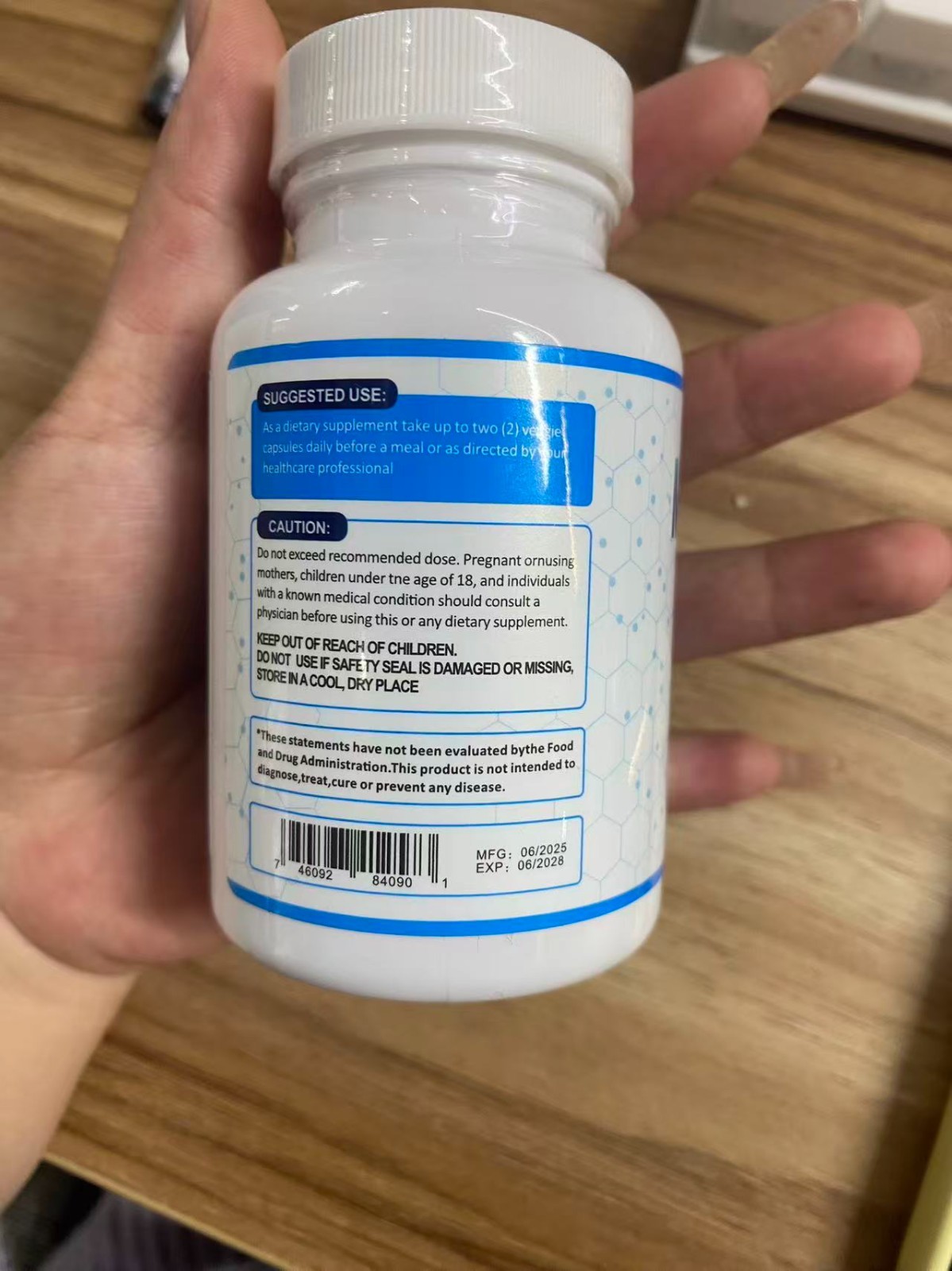 Toplux Collagen Peptides 2 Pack 180 Capsules 1800mg Skin Hair Nails Support