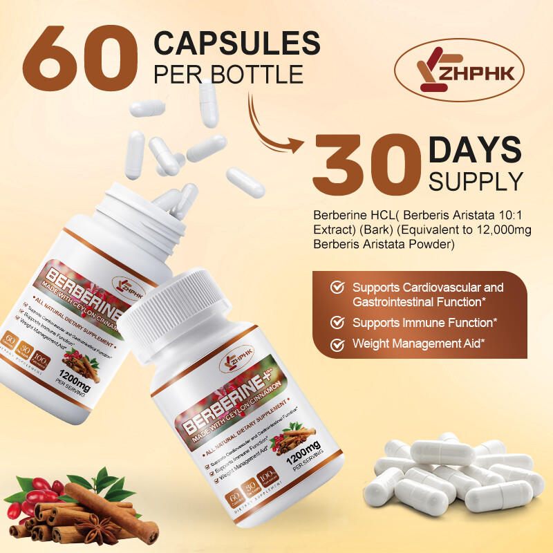 Premium Berberine Lowering blood sugar lipid levels cardiovascular protection