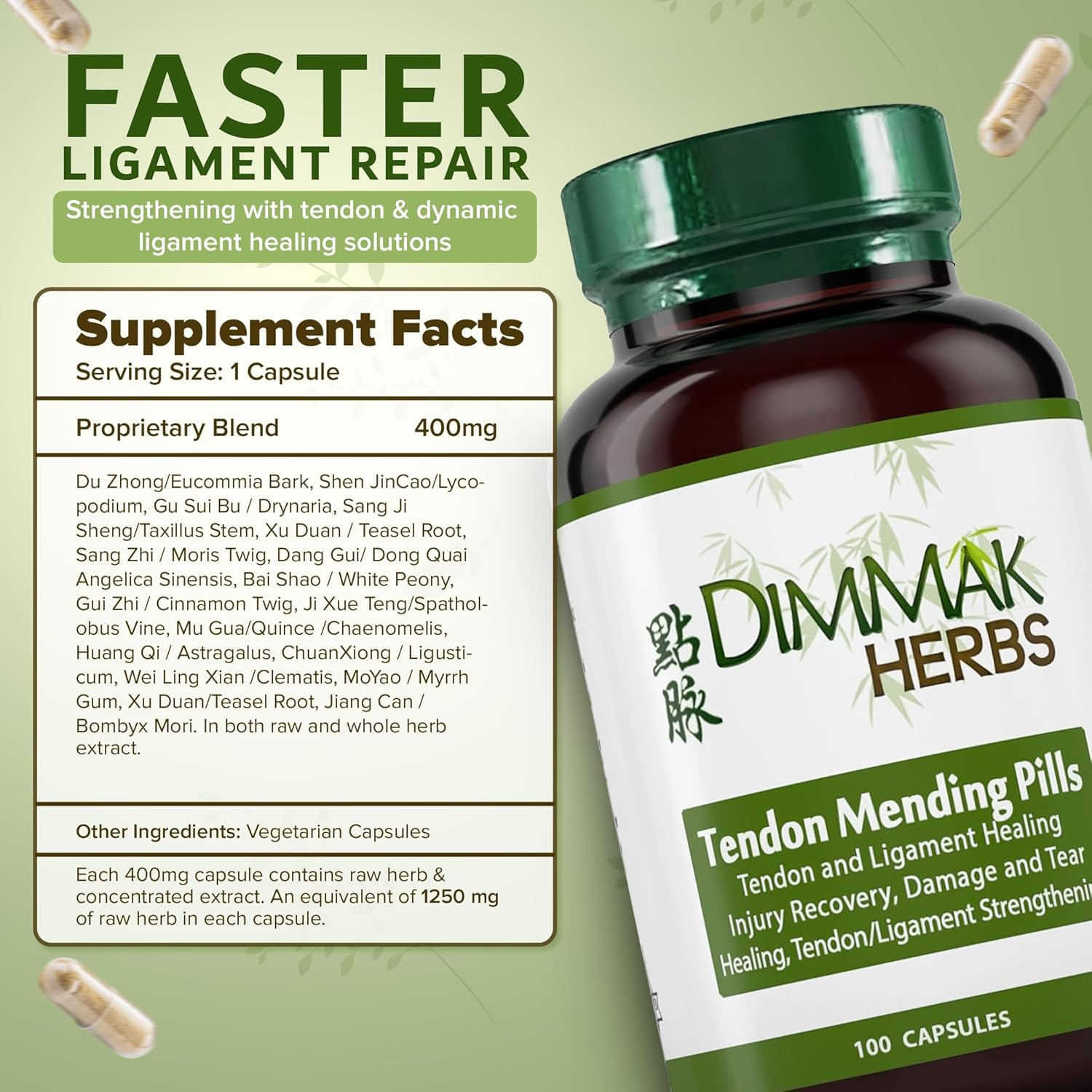 Tendon Mending Pills- Tendon & Ligament Support- Advanced Mobility