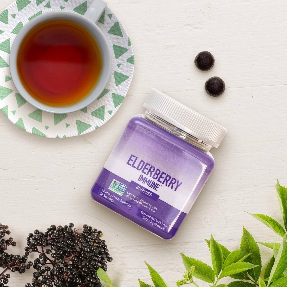 Formulated Adult Elderberry Gummies – 60ct: Certified Gluten-Free, Non-GMO