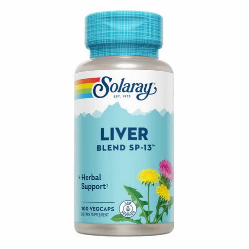 Solaray, Liver Blend SP-13, 100 Caps