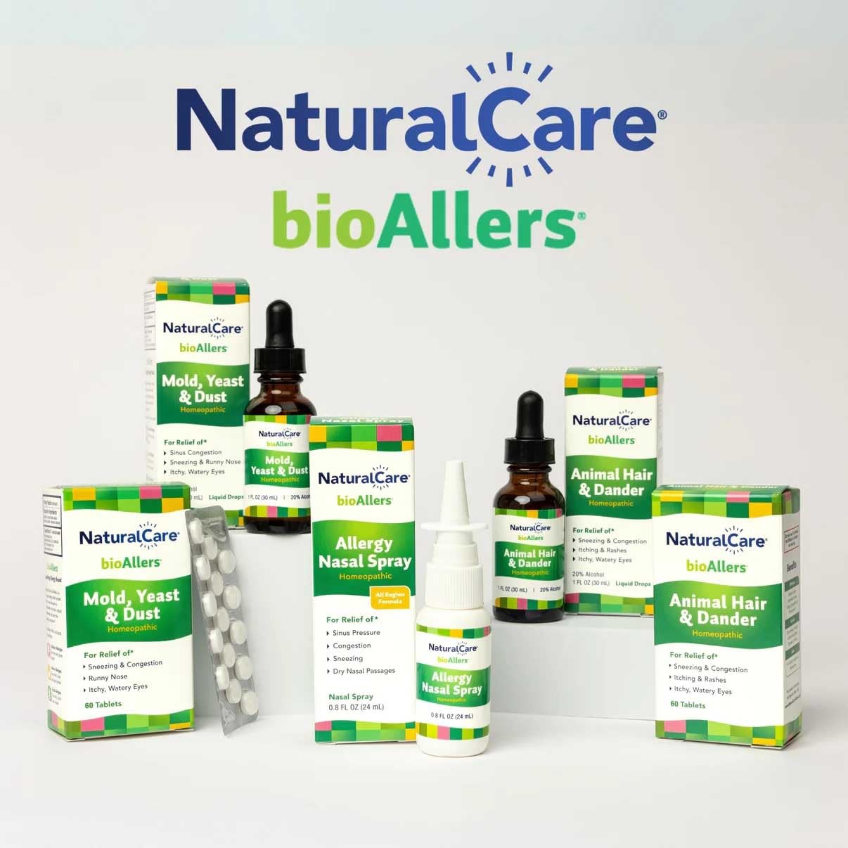 bioAllers NaturalCare Homeopathic Allergy 0.8 Fl Oz (Pack of 1), No Color