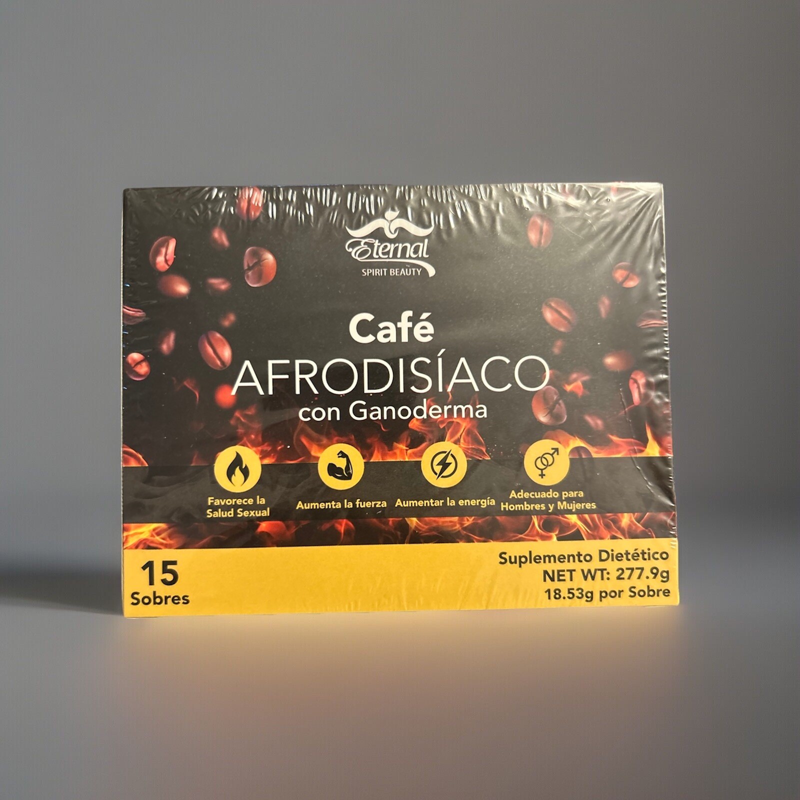 (USA SELLER)Eternal New Reishi Coffee Afrodisiaco Ganoderma, Mushroom, Healthy