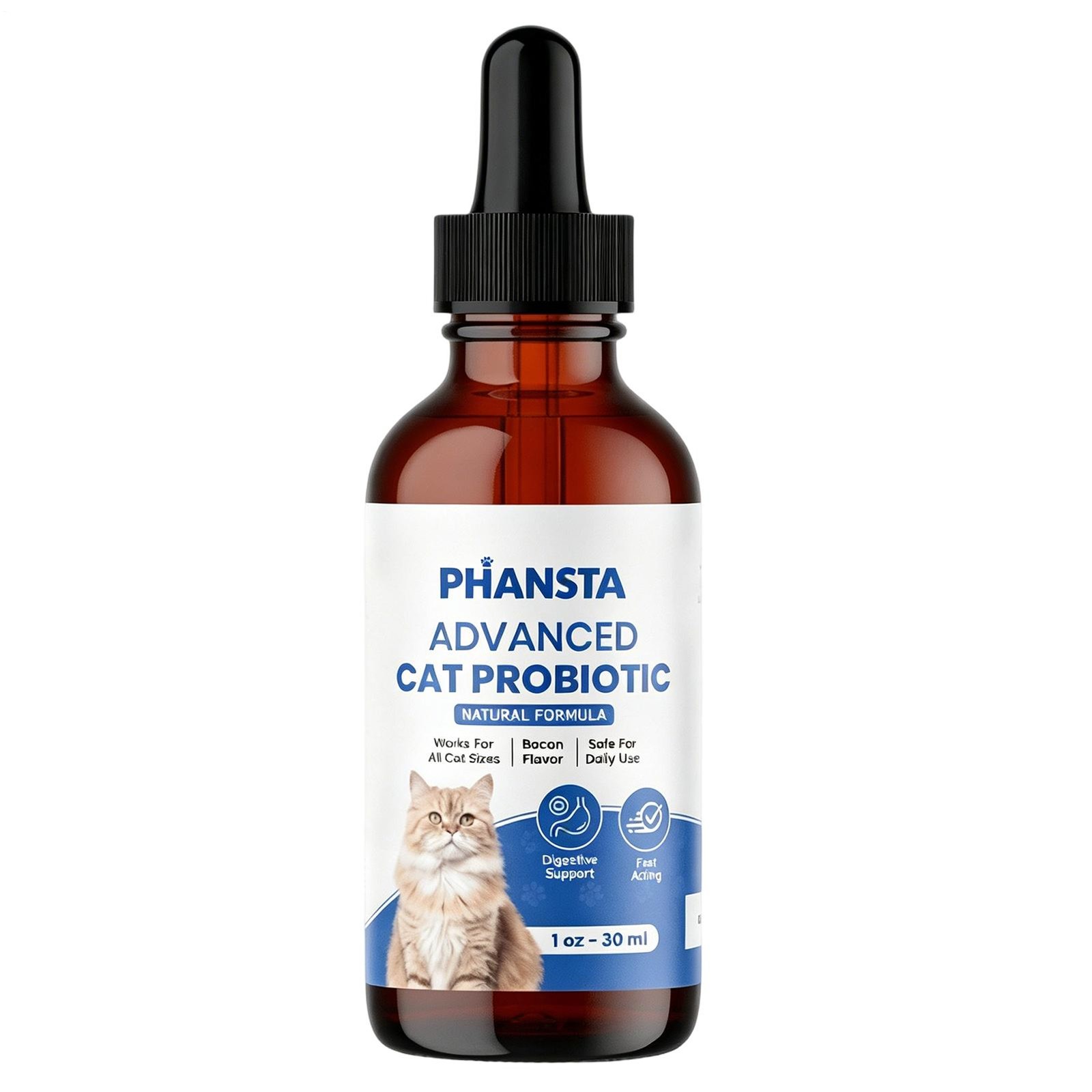 (1-Pack) Blisso innovative Cat Probiotic Drops – Digestive Support Liquid Drops