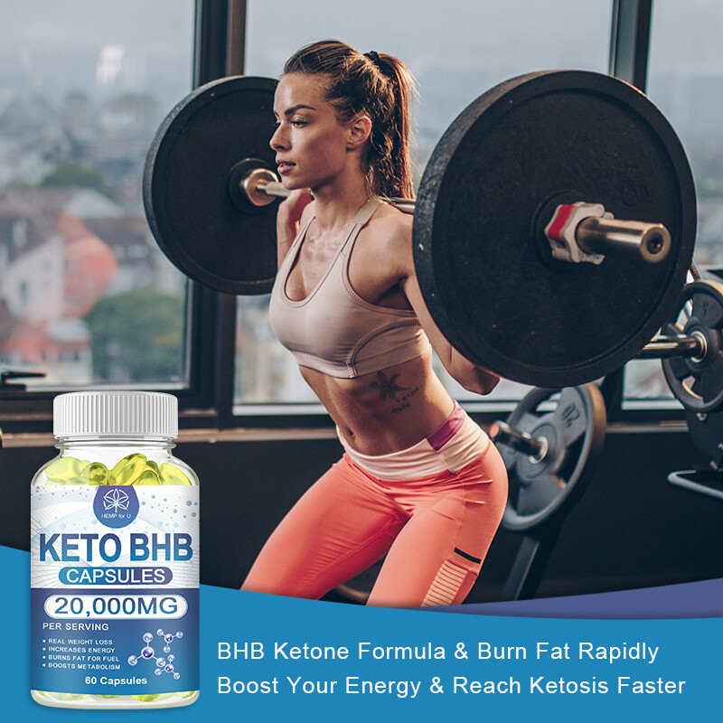 10/60PCS KETO BHB 20000mg PURE Ketone FAT BURNER Weight Loss Diet Pills Ketosis