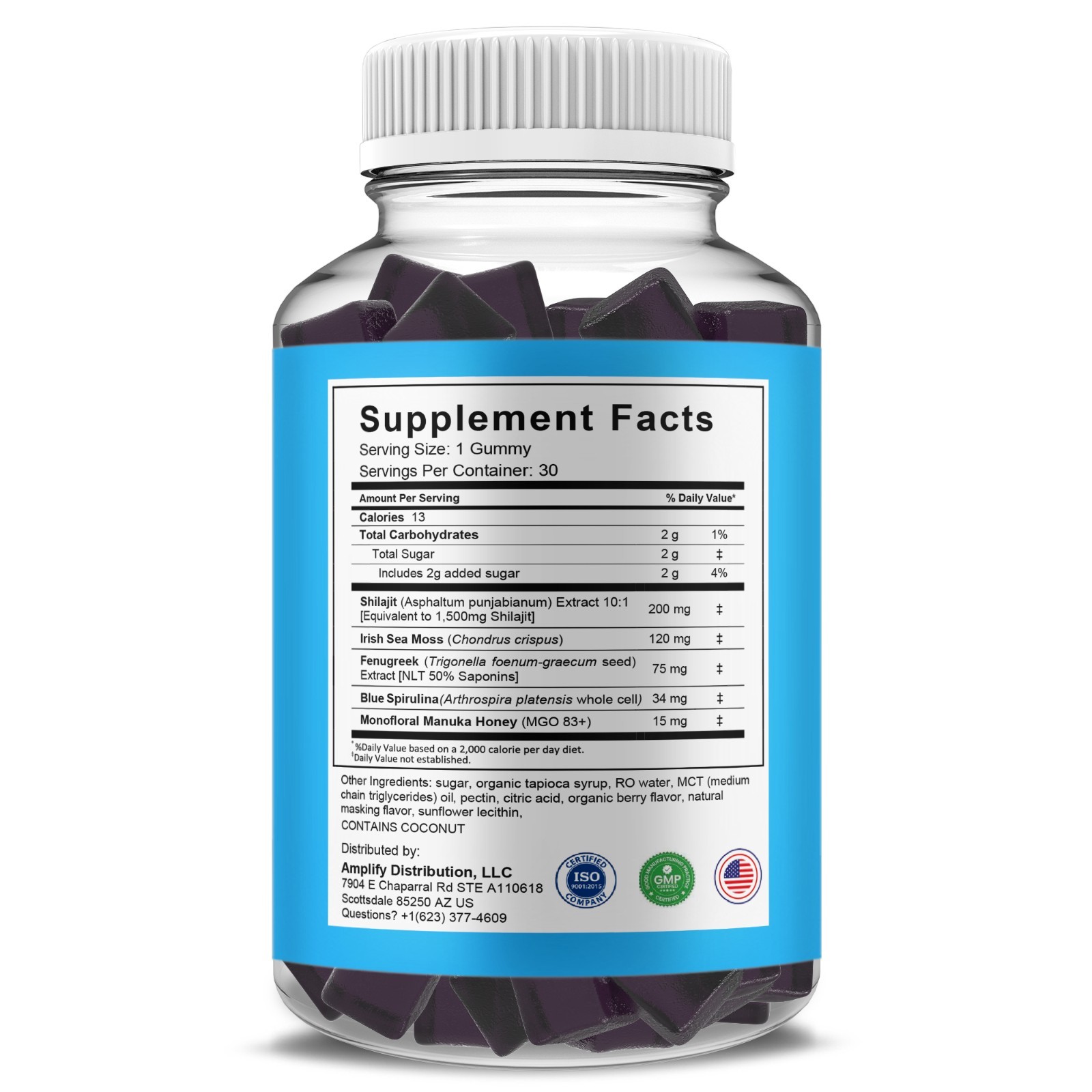 Libicade Performance Gummies, Libicade Energy Support (1 Month Supply)