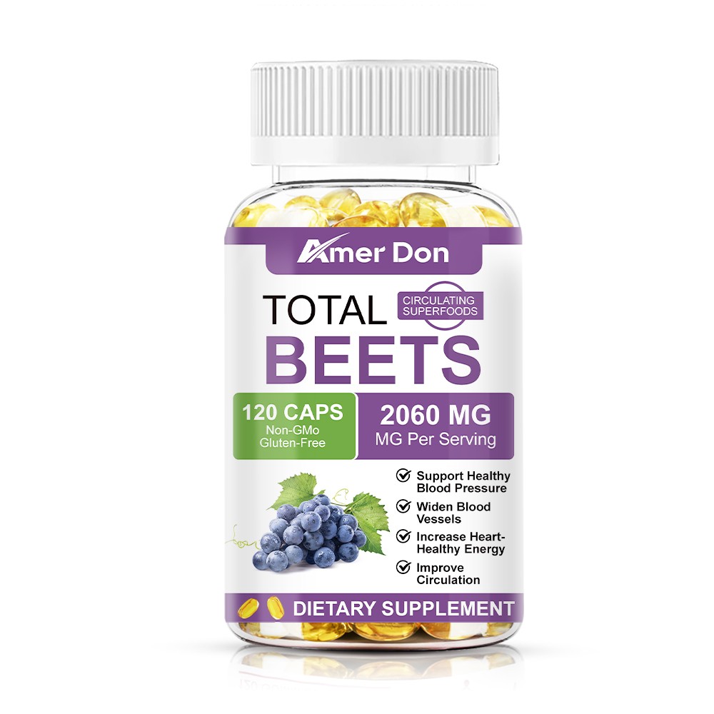 Organic Beet Root 2060 mg Strength 20:1 Extract, 120 Vegan Capsules, Kosher