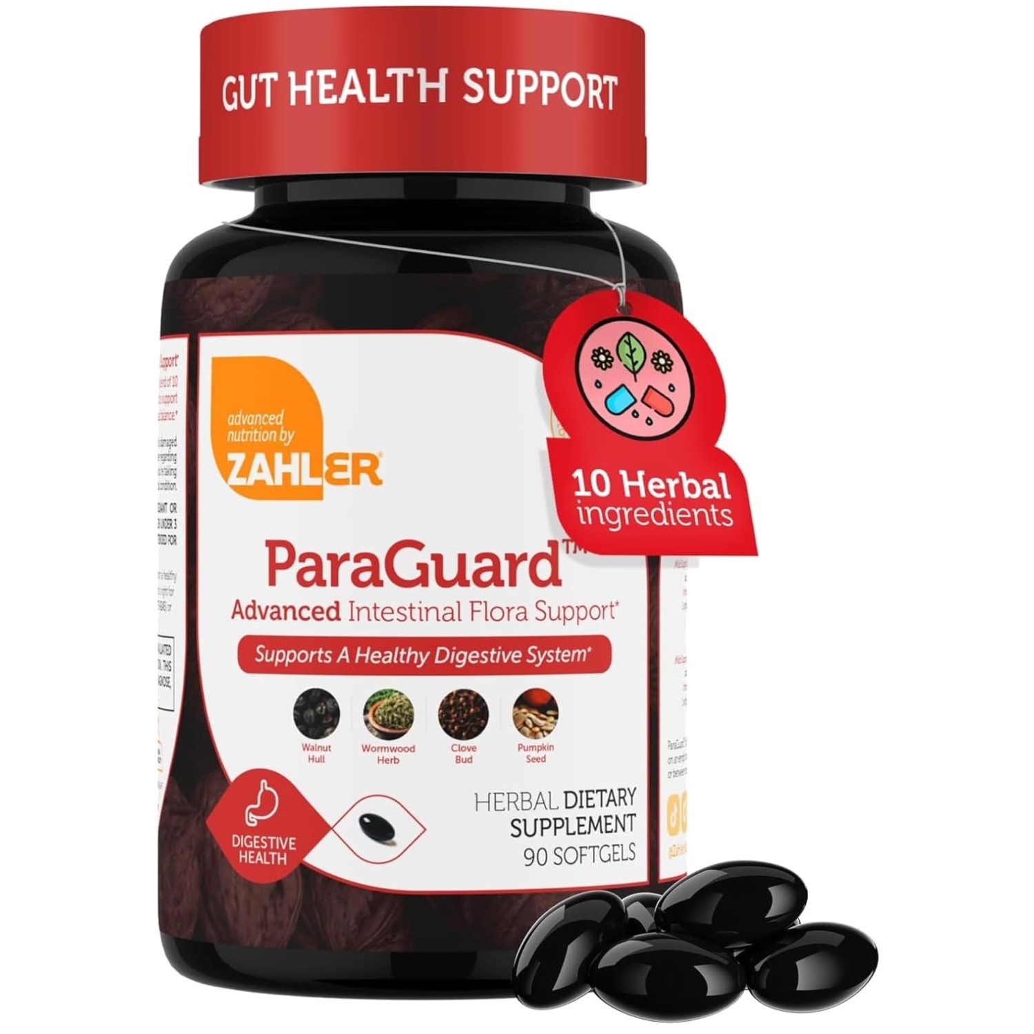 Herbal Intestinal Health Supplement – Vegetarian Friendly