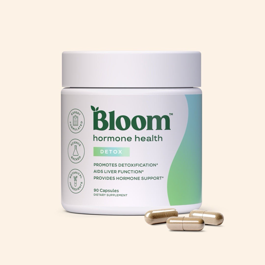 Bloom Nutrition Hormone Health Detox 90 Capsules Exp 2027 New Sealed Supplement