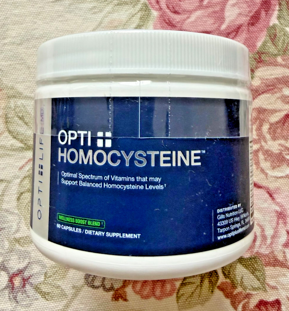 Opti + Homocysteine Capsules ~ Daily Brain and Heart Health Supplements*