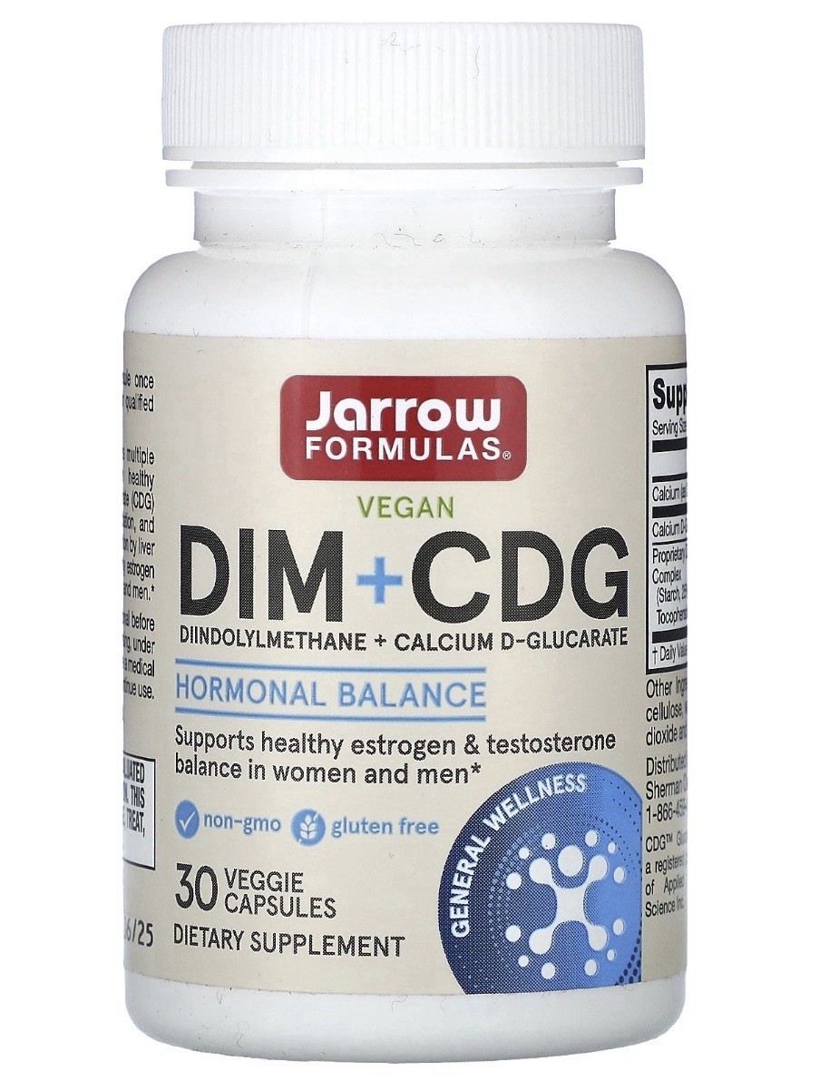 DIM + CDG, 30 Veggie Capsules Exp: 03/2027