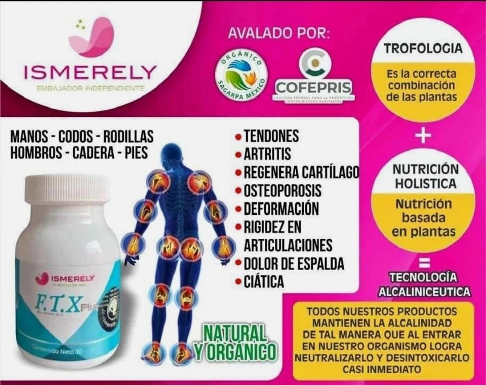 3 pack ISMERELY PLUS 100%NATURAL 30 TABS (FAST FREE SHIPPING)