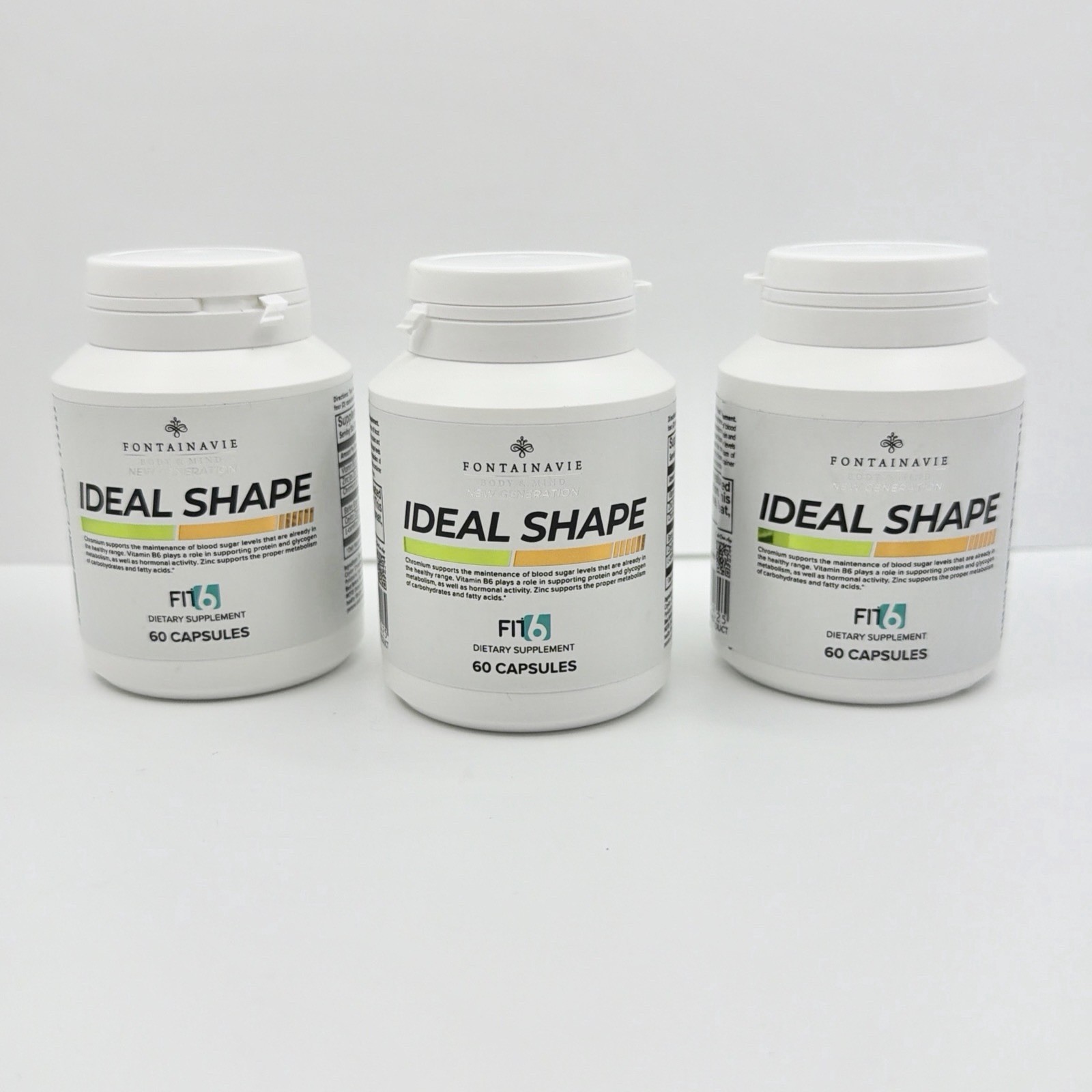 3 PACK Fontainavie Ideal Shape Fit6 Body & Mind New Generation SEALED BB 5/2026