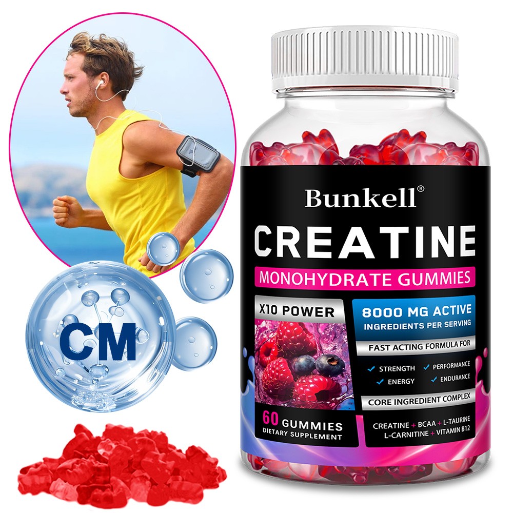 Creatine Gummies 8000mg – Enhance muscle strength and endurance, muscle growth