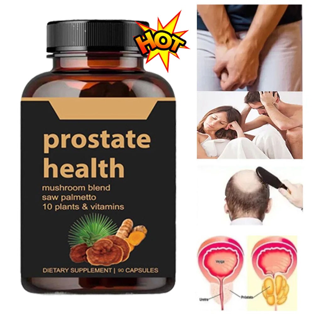 90pcs botanical Body Care Prostate Health Capsules Support for Men’s Wellness